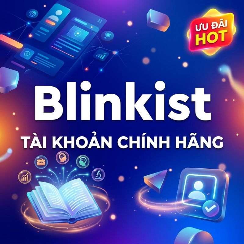 Tài Khoản Blinkist 1 Tài Khoản Blinkist