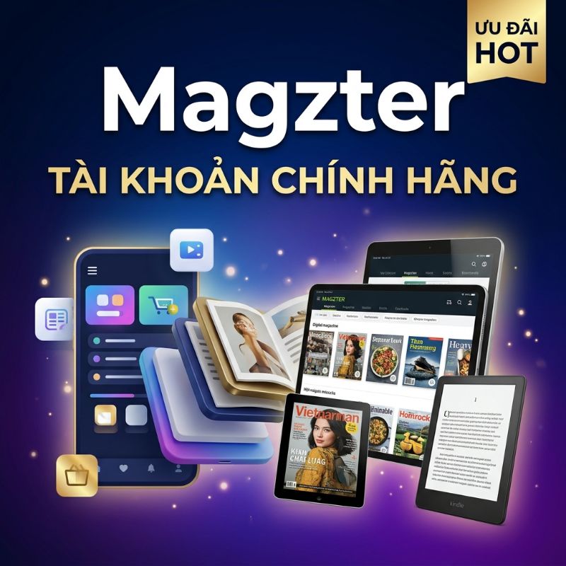 Tài Khoản Magzter 1 Tài Khoản Magzter