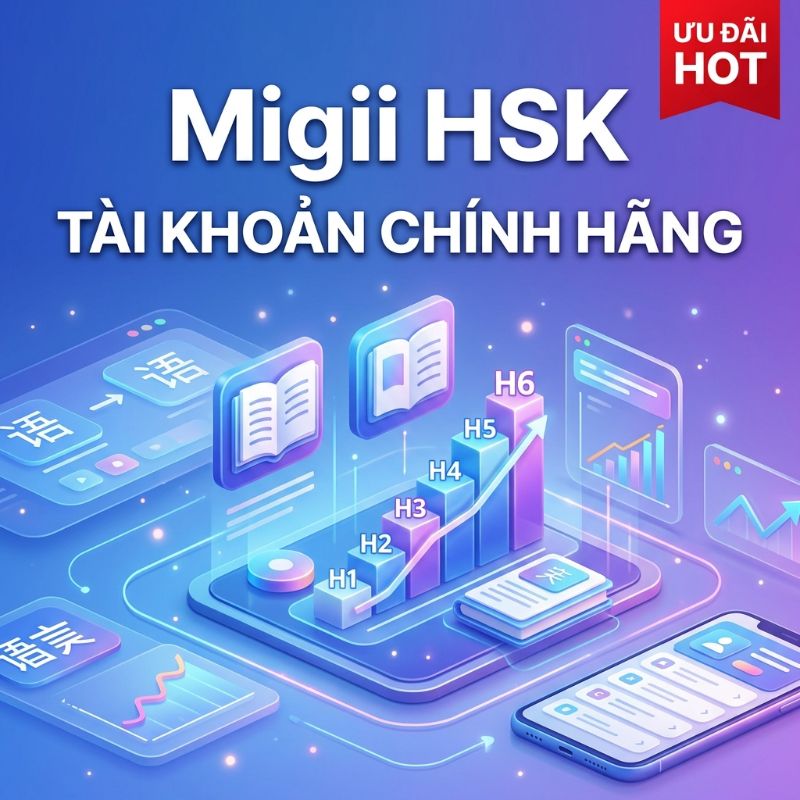 Tài Khoản Migii HSK 1 Tài Khoản Migii HSK
