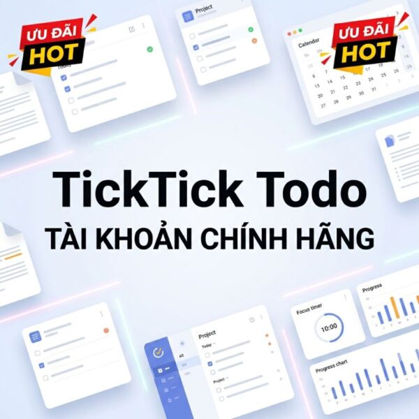 Tài Khoản TickTick Todo