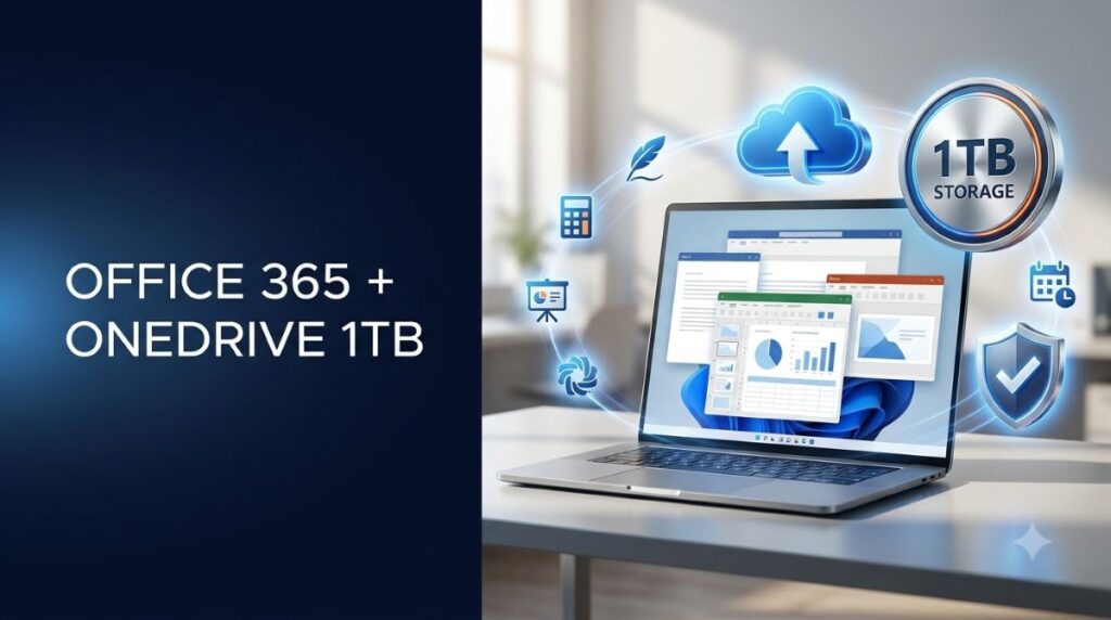 mua Microsoft Office OneDrive 1TB